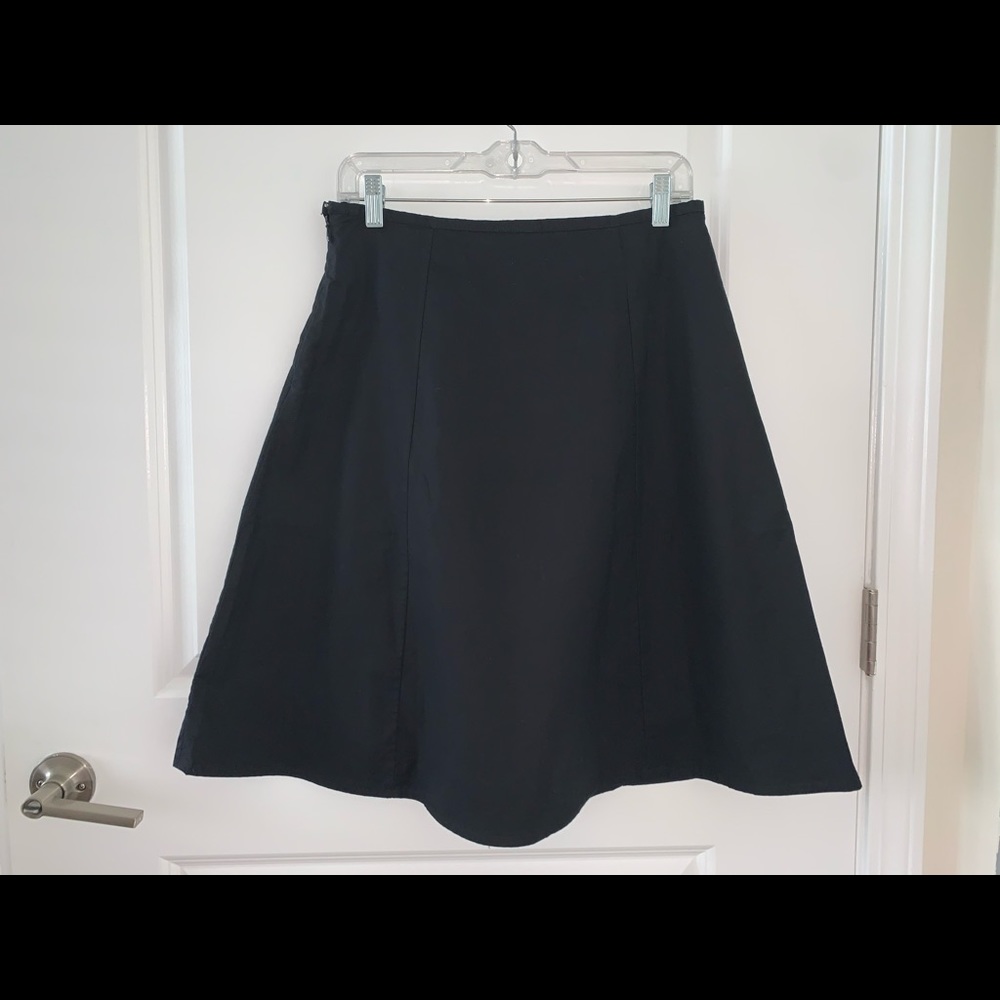 Black Gap a-line skirt Cotton 6